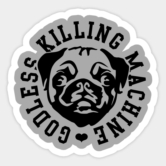 godless killing maschine Sticker by CheesyB